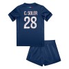 Maglia ufficiale Paris Saint Germain Carlos Soler 28 Casa 2024-25 per Bambino